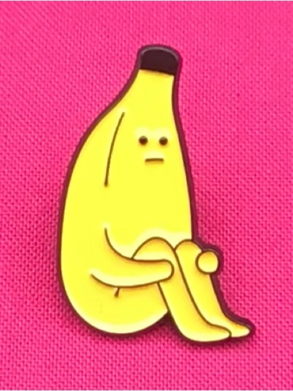 Banana Man Enamel Pin